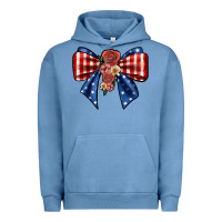 Pigment Pebble Blue bow Urban Hoodie - JahusDesignShop