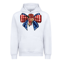 White bow Urban Hoodie - JahusDesignShop