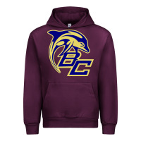Mauve Wine battery creek high school, beaufort Urban Hoodie - linhVisuals