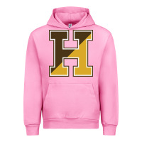 Fuchsia Pink haverhill high school Urban Hoodie - linhVisuals
