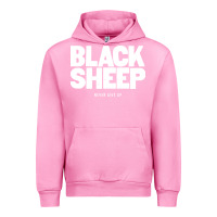Fuchsia Pink black sheep Urban Hoodie - linhVisuals