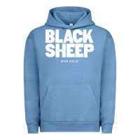 Pigment Pebble Blue black sheep Urban Hoodie - linhVisuals