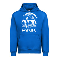 Cobalt gift for men kissing the pink Urban Hoodie - linhVisuals