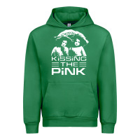 Emerald gift for men kissing the pink Urban Hoodie - linhVisuals