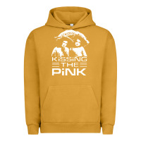 Pigment Peanut Butter gift for men kissing the pink Urban Hoodie - linhVisuals