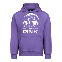 Tulip gift for men kissing the pink Urban Hoodie - linhVisuals
