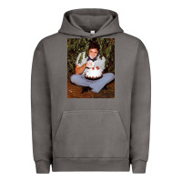 Pigment Tornado johnny cash eating cake in a bush Urban Hoodie - linhVisuals