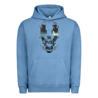 Pigment Pebble Blue unsc Urban Hoodie - linhVisuals