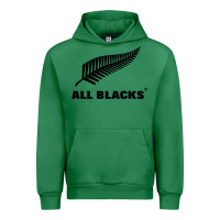 Emerald New Zealand Color Are Blacks Urban Hoodie - linhVisuals