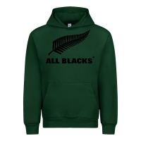 Forest Green New Zealand Color Are Blacks Urban Hoodie - linhVisuals