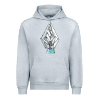 Heather Grey volcom Urban Hoodie - linhVisuals