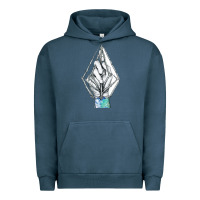 Pigment Midnight Navy volcom Urban Hoodie - linhVisuals