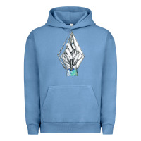 Pigment Pebble Blue volcom Urban Hoodie - linhVisuals