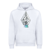White volcom Urban Hoodie - linhVisuals