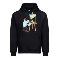 Black bob sloth Urban Hoodie - linhVisuals