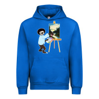 Cobalt bob sloth Urban Hoodie - linhVisuals