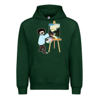 Forest Green bob sloth Urban Hoodie - linhVisuals