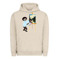 Pigment French Oak bob sloth Urban Hoodie - linhVisuals