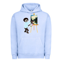 Pigment Grape Ice bob sloth Urban Hoodie - linhVisuals