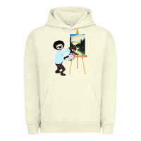 Pigment Pistachio bob sloth Urban Hoodie - linhVisuals