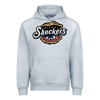 Heather Grey biloxi shuckers Urban Hoodie - linhVisuals