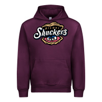 Mauve Wine biloxi shuckers Urban Hoodie - linhVisuals