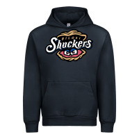 Navy biloxi shuckers Urban Hoodie - linhVisuals