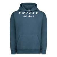 Pigment Midnight Navy friend of bill aa tv parody graphic shirt Urban Hoodie - linhVisuals