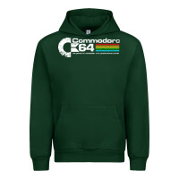 Forest Green #commodore 64 Urban Hoodie - linhVisuals