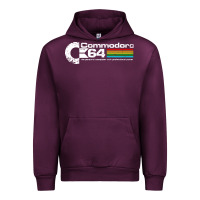 Mauve Wine #commodore 64 Urban Hoodie - linhVisuals