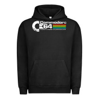 Pigment Black #commodore 64 Urban Hoodie - linhVisuals