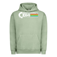 Pigment Oil Green #commodore 64 Urban Hoodie - linhVisuals