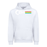 White #commodore 64 Urban Hoodie - linhVisuals