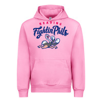 Fuchsia Pink reading fightin phils Urban Hoodie - linhVisuals