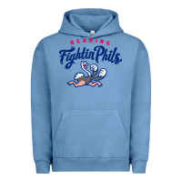Pigment Pebble Blue reading fightin phils Urban Hoodie - linhVisuals
