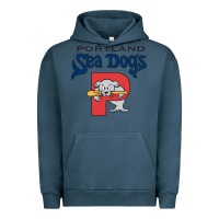 Pigment Midnight Navy sea dogs team Urban Hoodie - linhVisuals