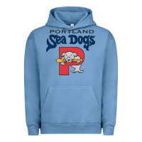 Pigment Pebble Blue sea dogs team Urban Hoodie - linhVisuals