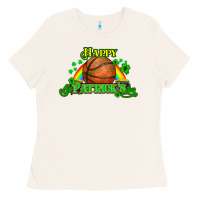 Bone St. Patrick's Day Basketball Ladies Tee - HowdyJamesFarm