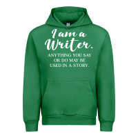 Emerald i am a writer Urban Hoodie - linhVisuals