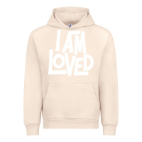 Sandshell i am loved Urban Hoodie - linhVisuals