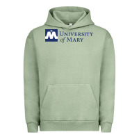 Pigment Oil Green University of Mary, Apparel Urban Hoodie - linhVisuals