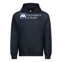 Navy University of Mary, Apparel Urban Hoodie - linhVisuals