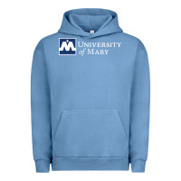 Pigment Pebble Blue University of Mary, Apparel Urban Hoodie - linhVisuals