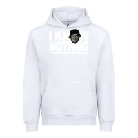 White i know nothing Urban Hoodie - linhVisuals