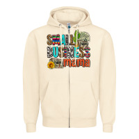 Sandshell small business mama Zipper Hoodie - AdoDesignShop