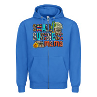 True Royal small business mama Zipper Hoodie - AdoDesignShop