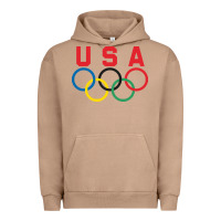 Pigment Burro OLYMPIC RINGS Urban Hoodie - linhVisuals