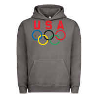 Pigment Tornado OLYMPIC RINGS Urban Hoodie - linhVisuals