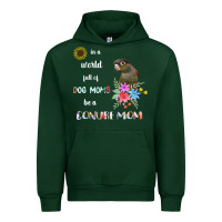 Forest Green funny be a green cheek conure parrot bird mom mother sweatshirt Urban Hoodie - linhVisuals