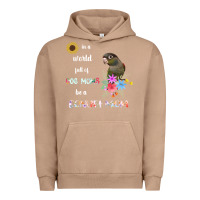 Pigment Burro funny be a green cheek conure parrot bird mom mother sweatshirt Urban Hoodie - linhVisuals